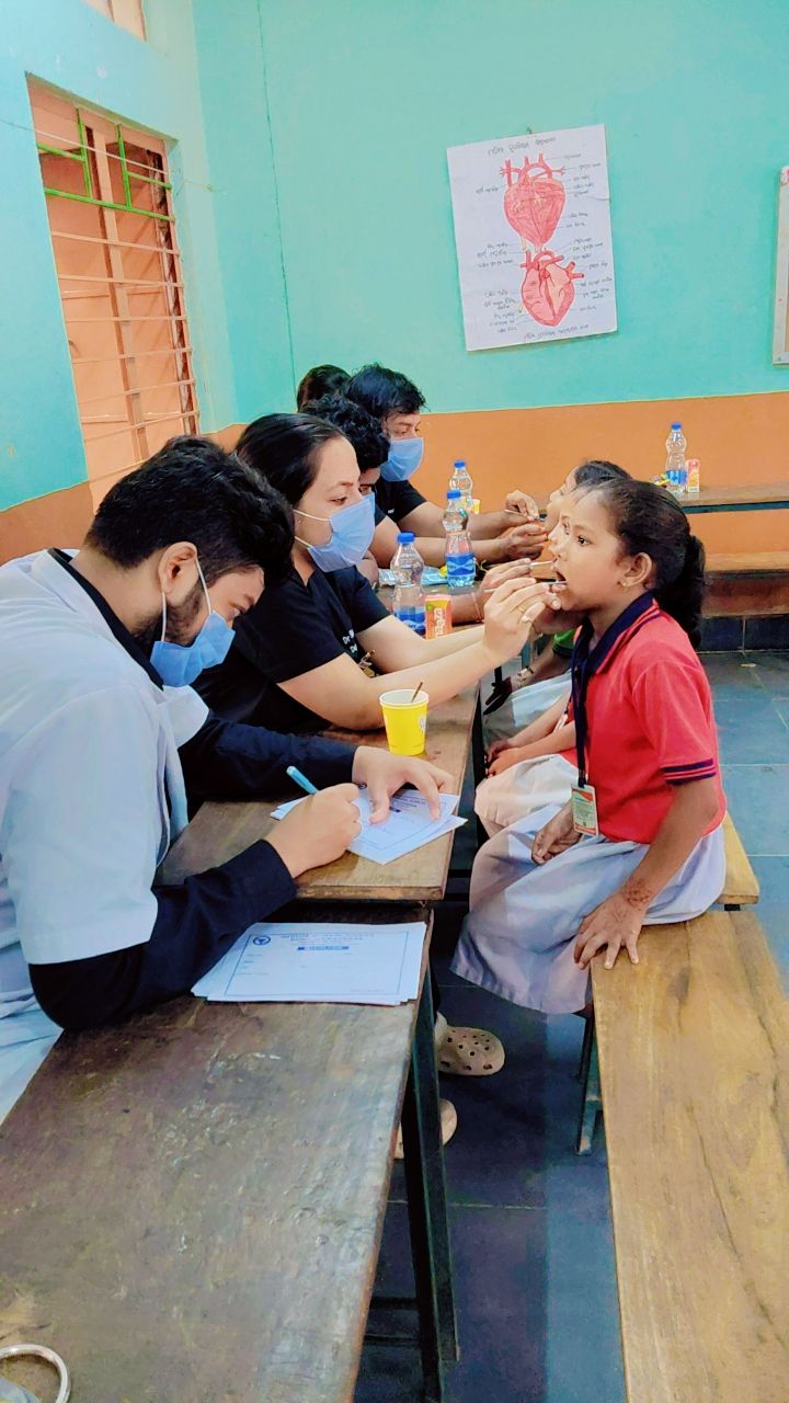 Health camp activities